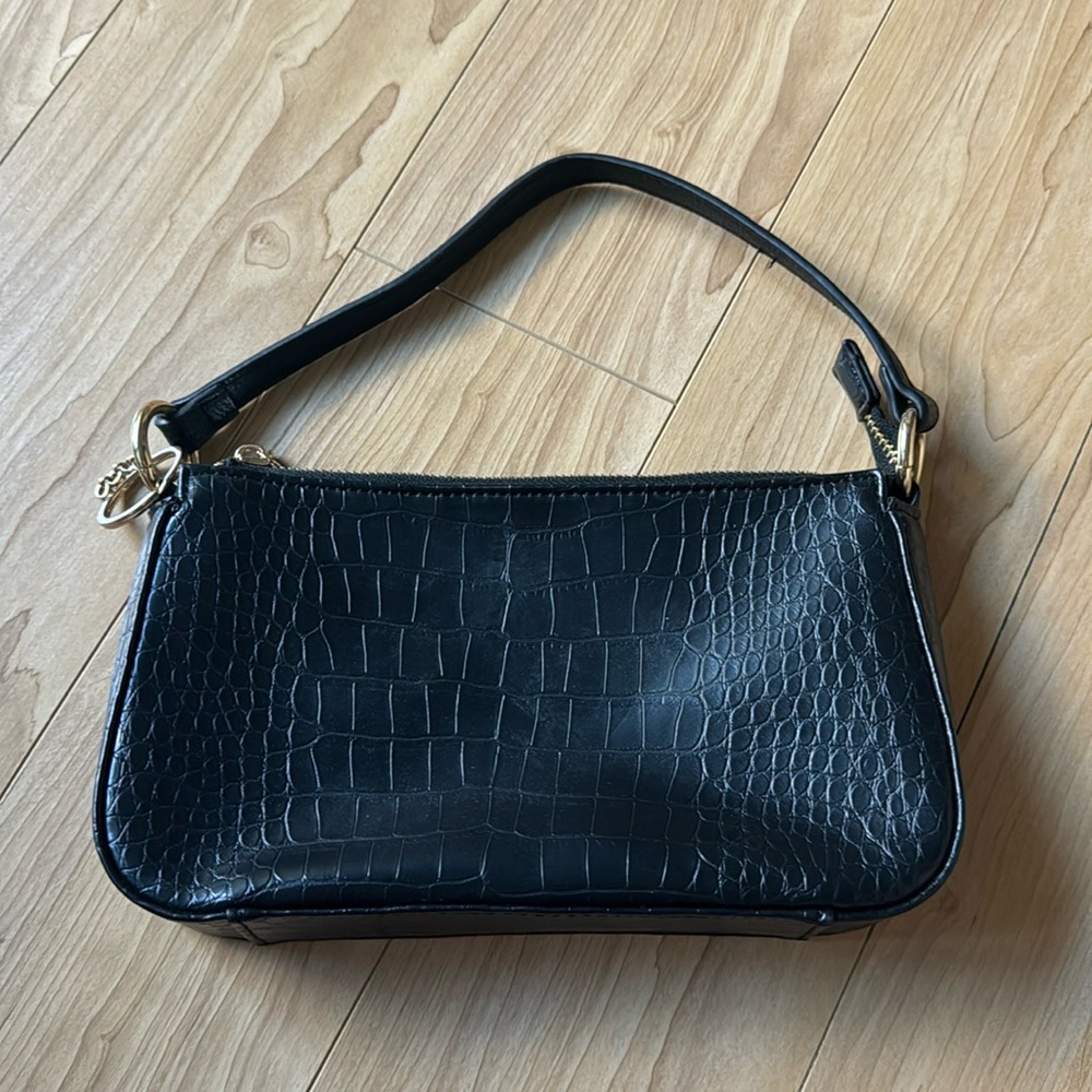 snake skin faux purse